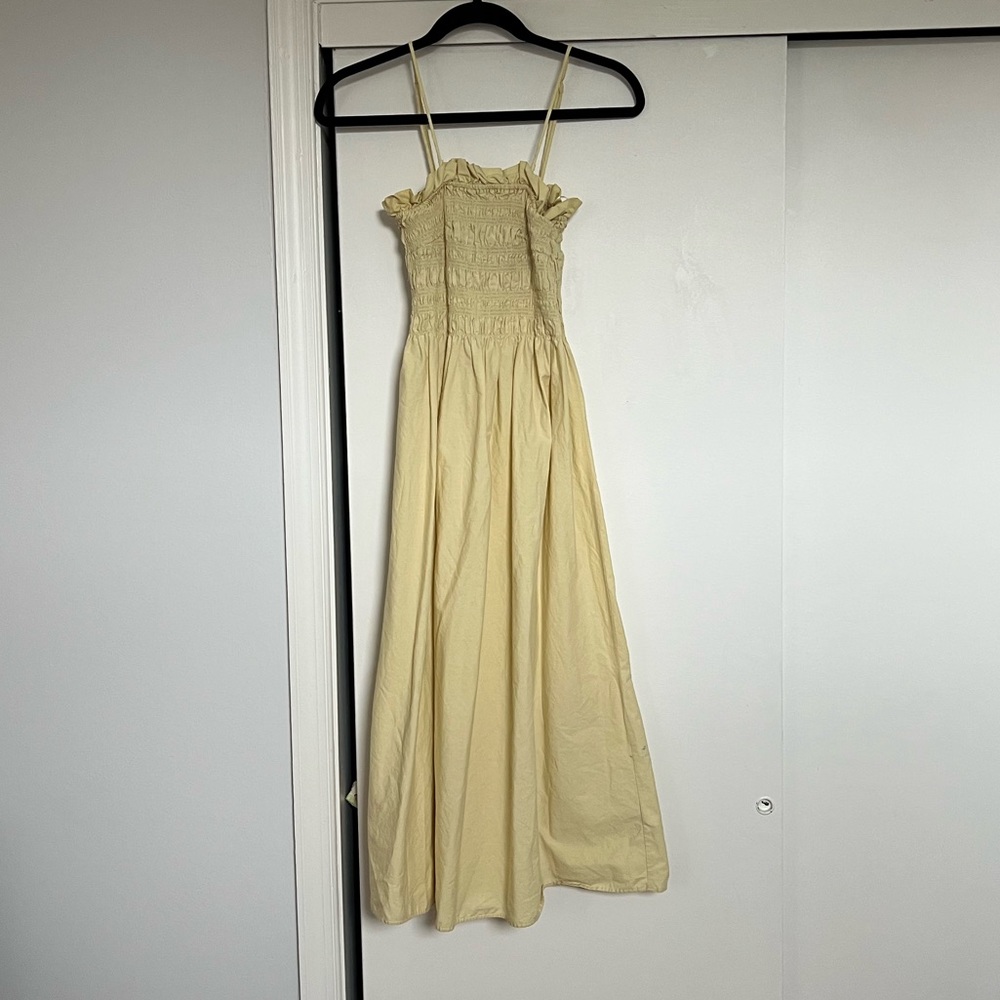 Smocked maxi dress